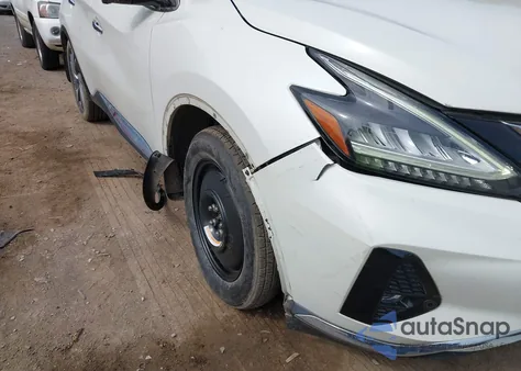 2019 Nissan Murano Sl from USA, damaged, VIN 5N1AZ2MS1KN133157